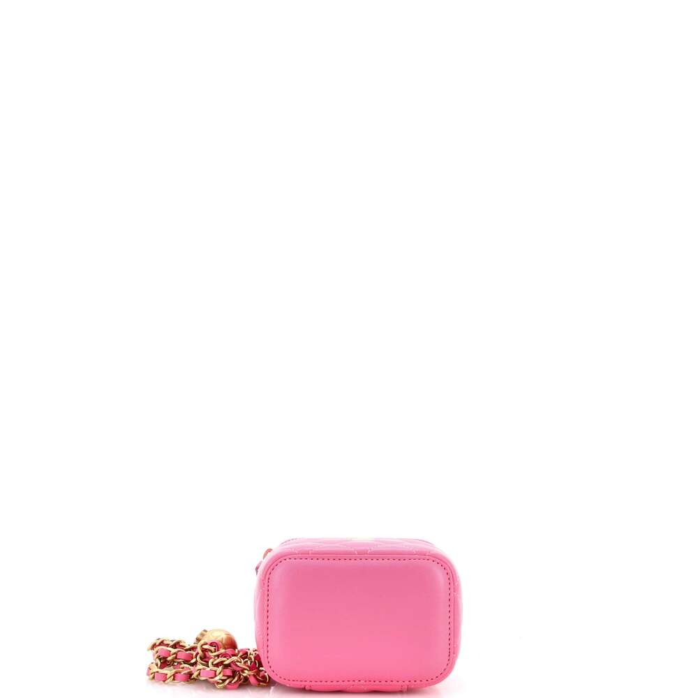 Chanel Pearl Crush Vanity Case With #241960C37B - Picture 4 of 6